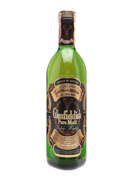 Glenfiddich Pure Malt Bottled 1980s - Pedro Domecq 75cl / 43%