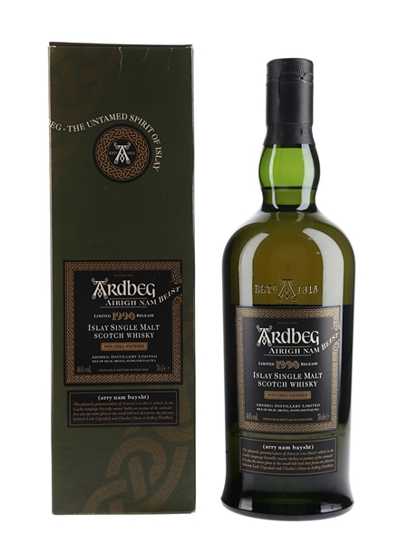 Ardbeg 1990 Airigh Nam Beist Bottled 2008 70cl / 46%