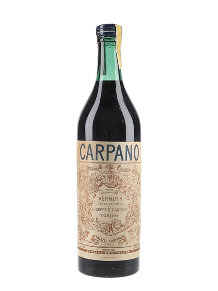 Carpano Vermuth Bottled 1960s 100cl / 16.5%