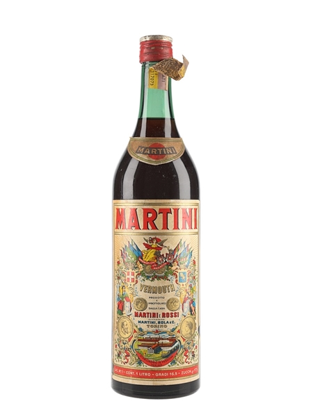 Martini Rosso Vermouth Bottled 1970s 100cl / 16.5%