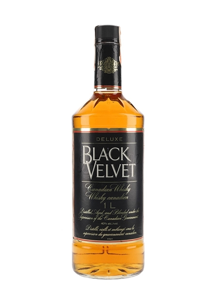 Black Velvet De Luxe Canadian Whisky  100cl  / 40%