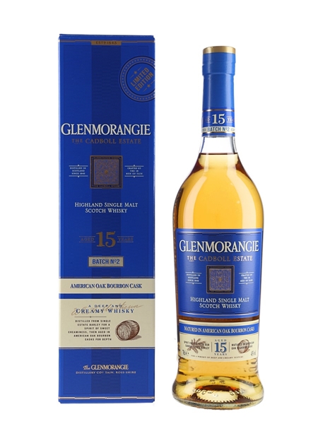 Glenmorangie 15 Year Old Cadboll Estate Bottled 2021 - Batch No.2 70cl / 43%