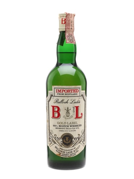 Bulloch Lade's Gold Label Bottled 1960s - Ila Importazioni 75cl / 40%