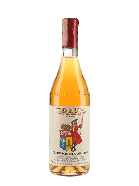 Barbaresco Grappa Di Nebbiolo Bottled 1990s 70cl / 42%