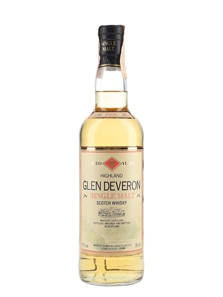 Glen Deveron 1988 5 Year Old Bottled 1990s - Martini & Rossi 70cl / 40%