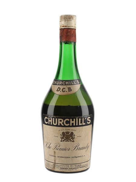 Churchill's Premier Brandy Bottled 1960s 75cl / 40%