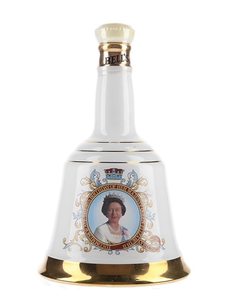 Bell's Ceramic Decanter Queen Elizabeth II 60th Birthday 75cl / 43%