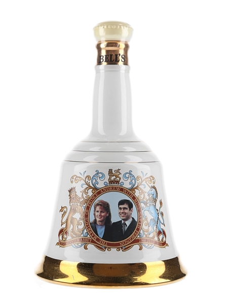 Bell's Ceramic Decanter Royal Wedding 1986 - Prince Andrew & Sarah Ferguson 75cl / 43%