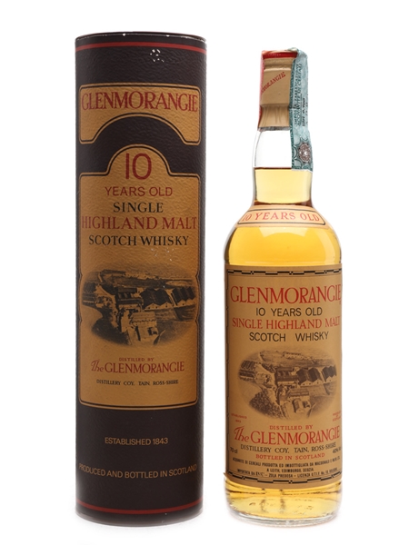 Glenmorangie 10 Year Old Bottled 1990s 70cl / 40%