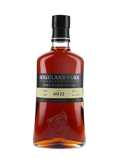 Highland Park 2009 12 Year Old Cask No.6022 Bottled 2022 70cl / 64.6%