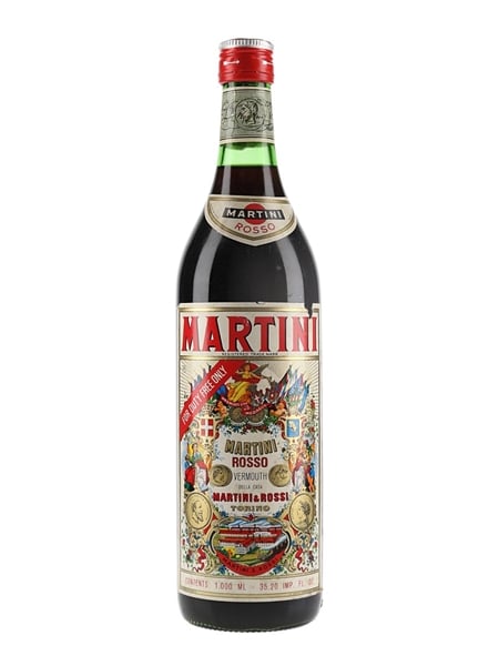 Martini Rosso Vermouth Bottled 1970s 100cl / 16.5%