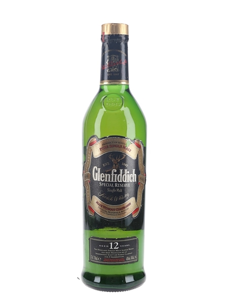 Glenfiddich 12 Year Old Special Reserve  70cl / 40%