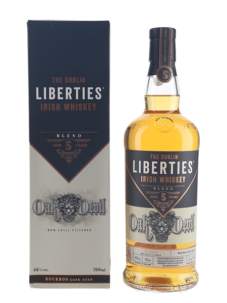 Dublin Liberties Oak Devil 5 Year Old Bourbon Cask 70cl / 46%