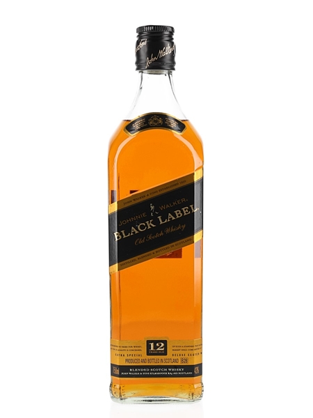 Johnnie Walker Black Label 12 Year Old Bottled 2000s - South African Market 75cl / 43%