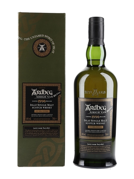 Ardbeg 1990 Airigh Nam Beist Bottled 2008 70cl / 46%