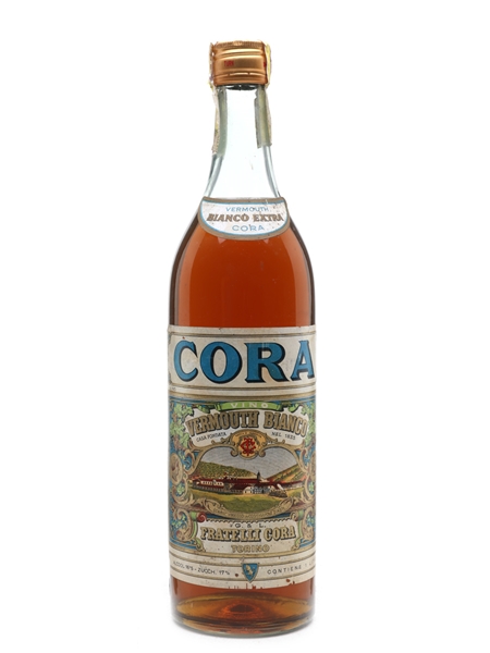 Fratelli Cora Vermouth Bianco Bottled 1960s 100cl / 17%