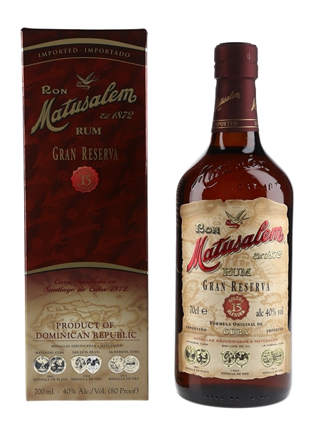 Ron Matusalem 15 Gran Reserva Rum  70cl / 40%