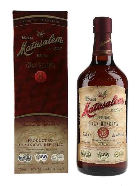 Ron Matusalem 15 Gran Reserva Rum  70cl / 40%