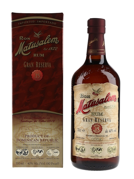 Ron Matusalem 15 Gran Reserva Rum  70cl / 40%