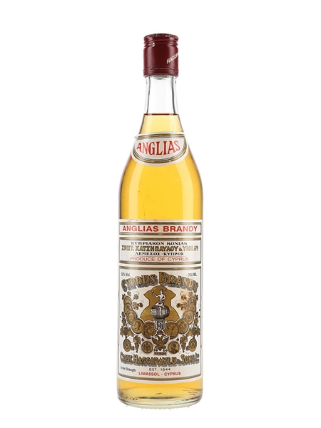 Haggipavlu Anglias Cyprus Brandy  70cl / 32%