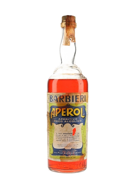 Aperol Barbieri Bottled 1960s-1970s 100cl / 11%