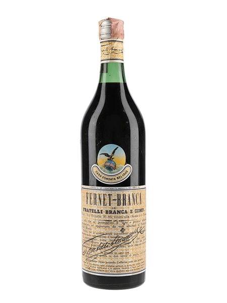 Fernet Branca Bottled 1960s-1970s 100cl / 45%