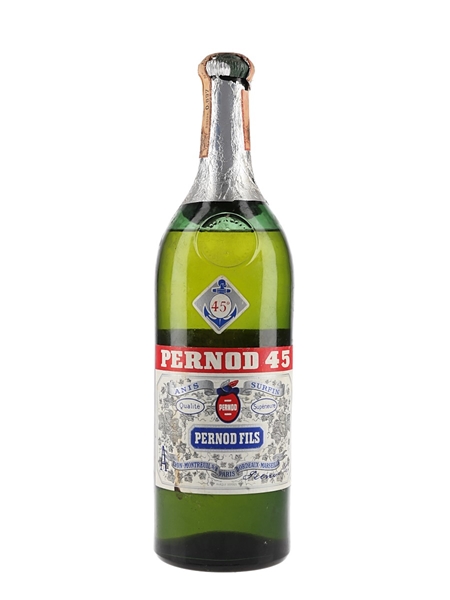 Pernod Fils Bottled 1960s-1970s - Carlo Salegno 100cl / 45%