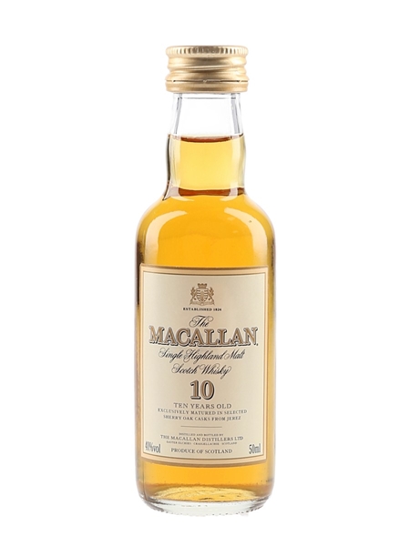 Macallan 10 Year Old Bottled 2000s 5cl / 40%