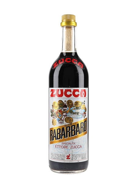 Zucca Elixir Rabarbaro Bitters Bottled 1980s 100cl / 16%