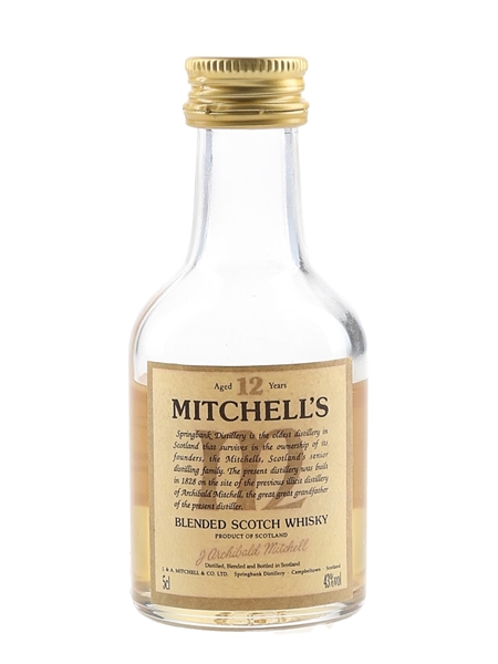 Mitchell's 12 Year Old Springbank Distillery 5cl / 43%