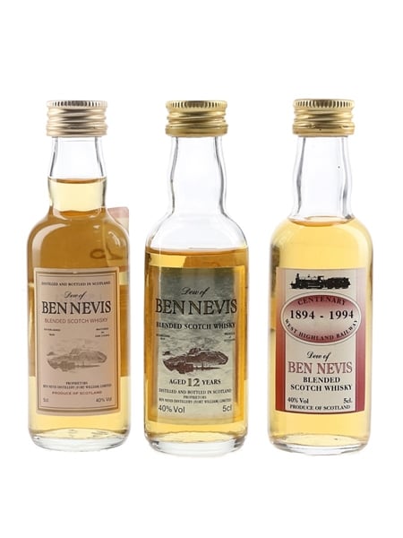 Ben Nevis Blended Scotch Whisky  3 x 5cl / 40%