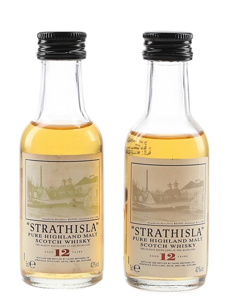 Strathisla 12 Year Old  2 x 5cl / 43%