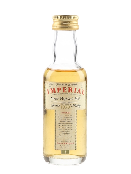 Imperial 1979 Bottled 1990s - Gordon & MacPhail 5cl / 40%