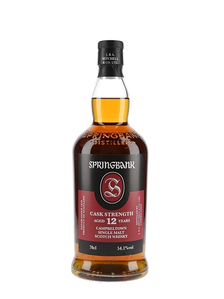 Springbank 12 Year Old Cask Strength Bottled 2023 70cl / 54.1%