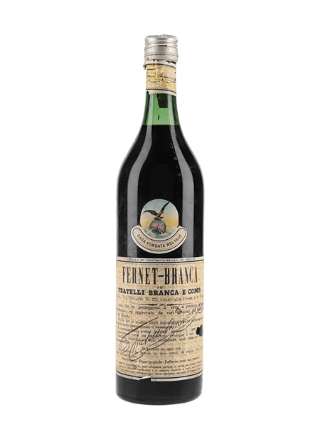 Fernet Branca Bottled 1960s-1970s 100cl / 45%