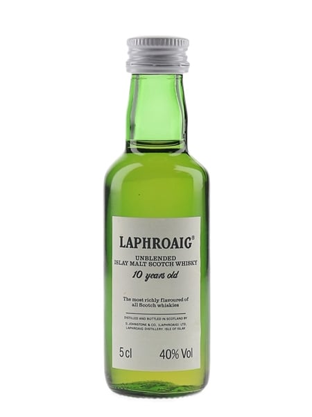 Laphroaig 10 Year Old Bottled 1980s-1990s - Pre Royal Warrant 5cl / 40%