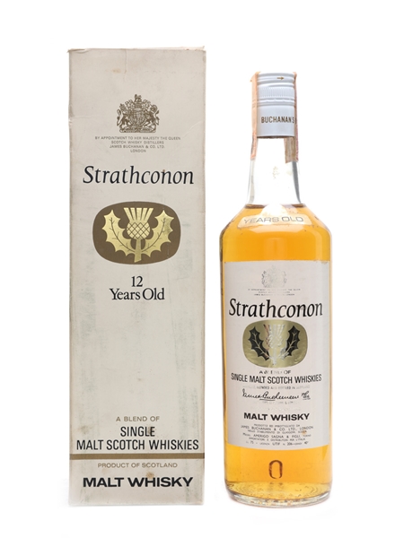 Strathconon 12 Year Old Bottled 1980s 75cl / 40%