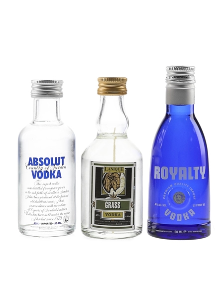 Assorted Vodka  3 x 5cl / 40%