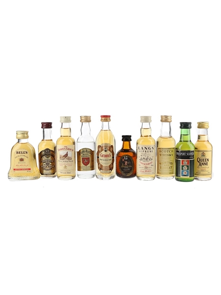 Assorted Blended Scotch Whisky  10 x 5cl / 40%