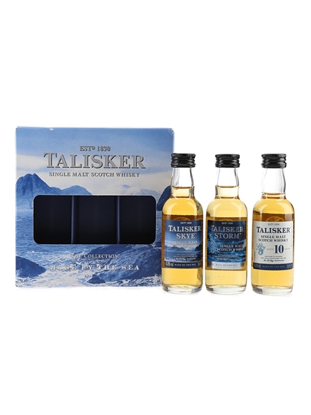 Talisker Collection Pack Skye, 10 Year Old & Storm 3 x 5cl / 45.8%