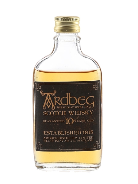 Ardbeg 10 Year Old Bottled 1970s 5cl