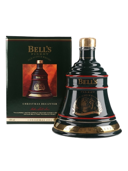 Bell's Christmas 1992 Ceramic Decanter The Art Of Distilling No.3 70cl / 40%