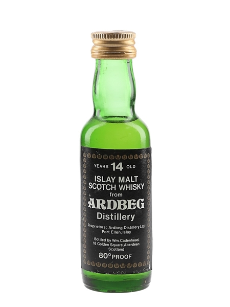 Ardbeg 14 Year Old Bottled 1970s - Cadenhead's 5cl / 46%