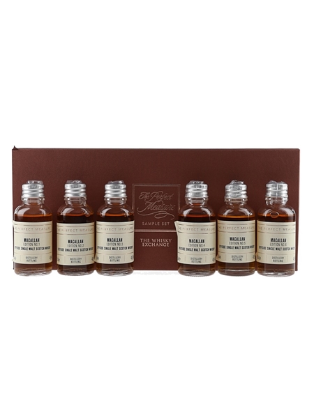 Macallan Edition No.1 - No.6 The Perfect Measure Sample Set 6 x 3cl