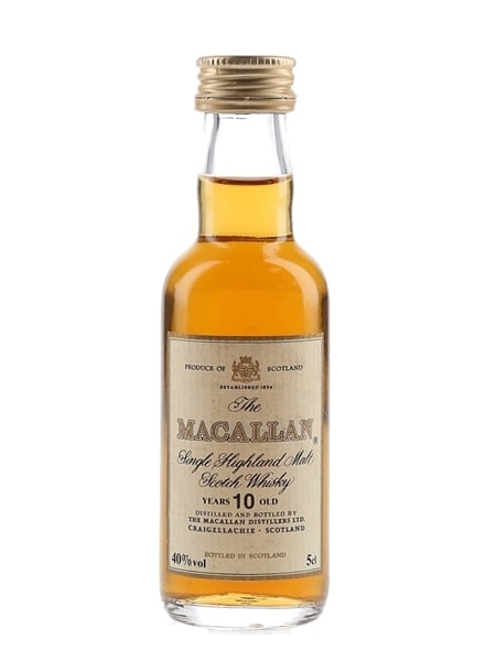 Macallan 10 Year Old Bottled 1990s 5cl / 40%