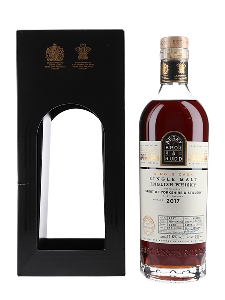 Spirits Of Yorkshire 2017 Cask No. 2237 Bottled 2023 - Berry Bros & Rudd 70cl / 57.6%