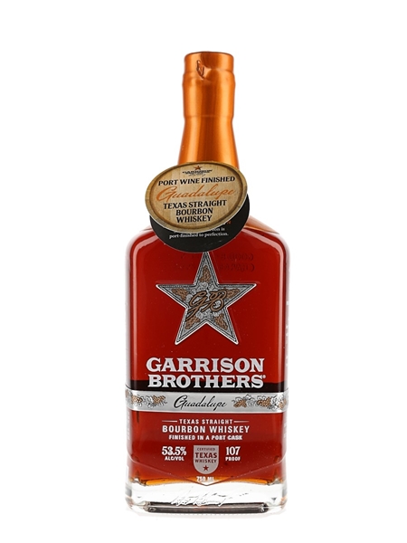 Garrison Brothers Guadalupe Port Cask Finish Bottled 2023 75cl / 53.5%