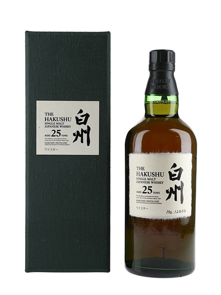 Hakushu 25 Year Old  70cl / 43%