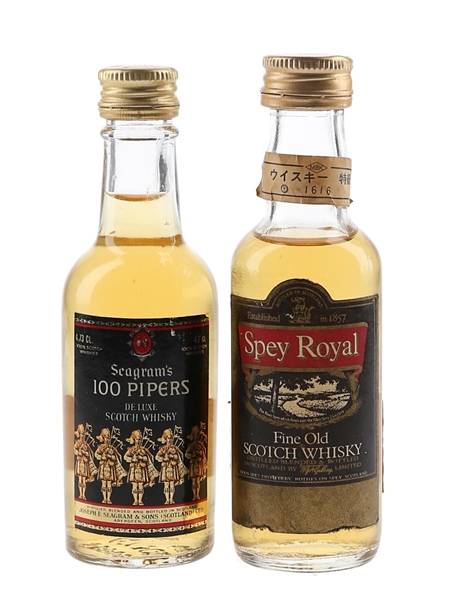 Assorted Blended Scotch Whisky  2 x 4.73cl-4.8cl / 43%