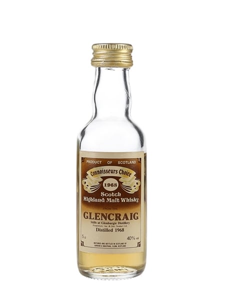 Glencraig 1968 Connoisseurs Choice Bottled 1980s - Gordon & MacPhail 5cl / 40%